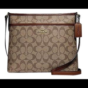 Coach Signature Crossbody Jacquard